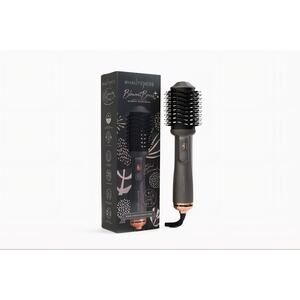 Hauteness New 4inONE Blowout Brush Hair Dryer Ceramic Blow Dry Curl Straighten